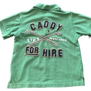 Wes & Willy “Caddy for Hire” Polo Shirt